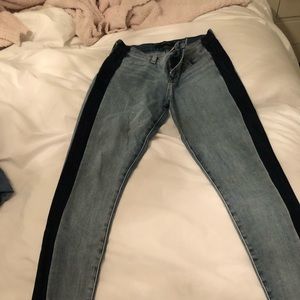 Two toned jeans